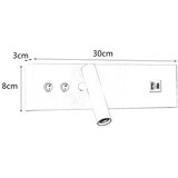  Brilagi-LED Zidno reflektorsko svetlo sa USB portom NOCTIS LED/3W/230V+LED/9W crna | Eponuda.com