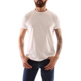 Calvin Klein Jeans Majice s kratkimi rokavi K10K112724 Bela Cene