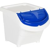  Složive kante za otpad s poklopcima 3 kom bijele PP 78 L | shoptok.hr