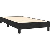 Box spring krevet s madracem crni 90x200 cm baršunasti | shoptok.hr