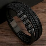  Muška Narukvica GI-33322 - Crna KP33322 | shoptok.hr