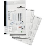Durable Nadomestni kartončki za namizno tablico, za VxŠ 61/122 x 150 mm, DE 200 kosov | Shoptok.si