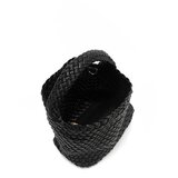 NoduNadu Ženska torba s torbicom Juni crna 22x21x12 cm NN1000 | shoptok.hr
