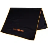 Brzosušeći sportski ručnik Black/Orange