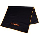 GymBeam quick drying sports towel Black/Orange