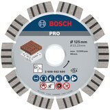 Bosch dijamantska rezna ploča za ciglu i crep Best for Abrasive 125 x 22,23 x 2,2 x 12 mm - 2608602680 | ePonuda.com