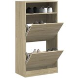  The Living Store Omarica za čevlje sonoma hrast 60x34x116 cm inženirski les - Omarica Za Čevlje, (21485733) Cene