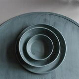 Eeveve® silikonski tanjur large marble seiheki green | shoptok.hr