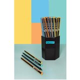 Olovka GRAFITNA HB TROKUTASTA BLACK U ČAŠI PK72 CONNECT SORTIRANO | Shoptok.si