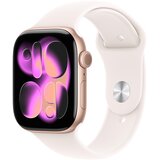 Apple Watch Series 11 GPS + Cellular 42mm Rose Gold Aluminium Case with Light Blush Sport Band - S/M, (5000011450) | Shoptok.si