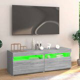 TV ormarić s LED svjetlima boja hrasta sonome 120 x 35 x 40 cm | shoptok.hr