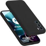 Cadorabo Ohišje združljiv z Motorolo v tekoči črni barvi - zaščitni pokrov iz fleksibilnega silikona TPU, (20694535) | Shoptok.si