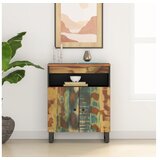 vidaXL Komoda s 2 vrata 60 x 33 x 75 cm od masivnog obnovljenog drva | shoptok.hr