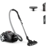 usisavač s vrećicom philips XD8122/10 crna 900 w