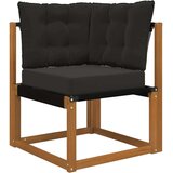  Zunanja blazina za kavč 3 pcs Črna Poliester, (5000202372) | Shoptok.si