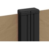  Uvlačiva bočna tenda 100 x 600 cm smeđesiva | shoptok.hr