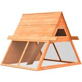 vidaXL Zajčnik iz trdne borovine in lesa jelke 152x128x108 cm | Shoptok.si