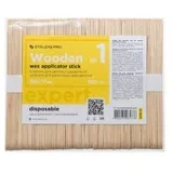 za vosak Špatula Drvena Staleks Pro 15 x 1,7 cm – 100 kom