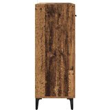 vidaXL Strani šal Star les 34 x 69,5 x 90 cm Konstruiran les | Shoptok.si