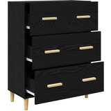  Kreveta Crni hrast 69,5 x 34 x 90 cm Konstruirano drvo | shoptok.hr
