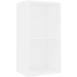 Furnova Knjižna omara bela 40x30x76,5 cm inženirski les, (21933194) | Shoptok.si