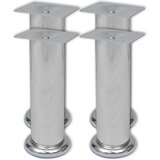  Okrugle noge za kauč 8 kom kromirane 180 mm | shoptok.hr