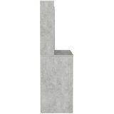  Stolić za šminkanje LED 100 x 40 x 135 cm MDF siva boja betona | shoptok.hr