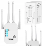 brezžični WIFI repeater router ojačevalnik signala 300Mb/s WPS WISP 2,4 GHz Z01A
