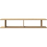 vidaXL Stenske police 2 kosa artisan hrast 105x18x20 cm inž. les | Shoptok.si