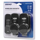 Orno Wireless utičnica R-GB-429(GS) IP44 set 2+1 sa daljinskim upravljačem max. 1000W | ePonuda.com
