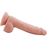 DREAMTOYS Mr. Dixx 7.6 - vakuumska čašica, dildo za testise - prirodni (19,5 cm) | shoptok.hr