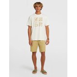 O'neill Majica 'Melange Front Print' bela | Shoptok.si
