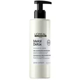 L´Oréal Paris Metal Detox Professional Pre-Shampoo Treatment 250 ml šampon barvani lasje vse vrste las za ženske
