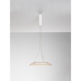 Nova Luce Mat bijela LED viseća svjetiljka aluminijska sa sjenilom od akrilnog stakla ø 40 cm Mantle – | shoptok.hr