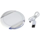  Brezžični polnilnik (USB vtičnica za polnjenje 5V/2A, izhodna napetost: 5 V DC) | Shoptok.si
