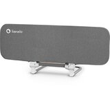 Lionelo zaščitna ograja za posteljo Lora 105x45 cm, Grey Stone | Shoptok.si