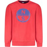 North Sails RED CHILDREN'S ZIP-LESS SWEATSHIRT Cene