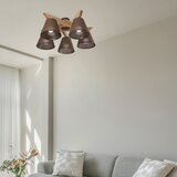  Brilagi - LED plafonski luster ANTHONY 5xE14/40W/230V hrast/braon | Eponuda.com