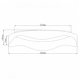  solea 15 plafonska svetiljka 24W 3000/4000/6000K bela | ePonuda.com