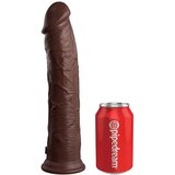 King Cock ELITE - REALISTIC SILICONE DILDO 28 CM BROWN Cene