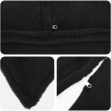  Presvlaka za jastuk 6 kom. HOUTEN Crna 80 x 80 cm | shoptok.hr