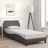  Okvir za krevet Dover sivi 90x190 cm od umjetne kože | shoptok.hr