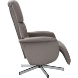  Fotelj z oporo za noge taupe blago, (20978969) | Shoptok.si