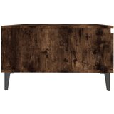  Stolić za kavu dimljena boja hrasta 90 x 60 x 35 cm drveni | shoptok.hr