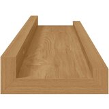  Polica na zidu 4 pcs Smeđa 40 x 9 x 3 cm Konstruirano drvo | shoptok.hr