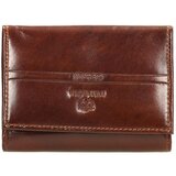 Valentini Ženska denarnica Emporio 78585A, usnjena, rjava Cene