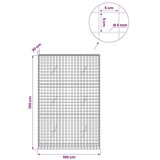  Gabion s žicom debljine 5 mm i mrežom 5x5 cm 100x20x150 cm - 20 cm 150 cm 100 cm | shoptok.hr