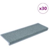  Prostirke za stepenice 30 kom 65x21x4 cm morsko plave pravokutne rubove | shoptok.hr