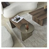 Hanah home Set stočića za kafu Luna 2 Bronzie Orah | Eponuda.com