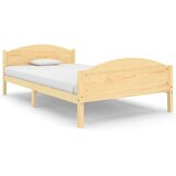 vidaXL posteljni okvir iz trdne borovine 120x200 cm | Shoptok.si